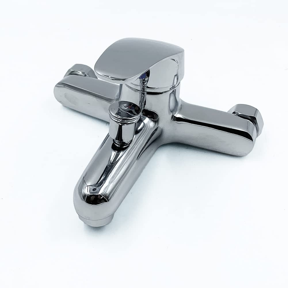 Rubinetto per vasca da bagno ANMECS Rubinetto a parete Rubinetto Miscelatore per vasca da bagno cromato