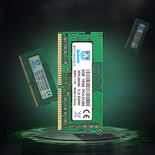 Image of 8GB 1RX8 DDR4 2666MHz PC4-21300 (PC4-2666V) CL19 SODIMM 1.2V 260-Pin Non-ECC SO-DIMM Laptop Notebook RAM Memory Module