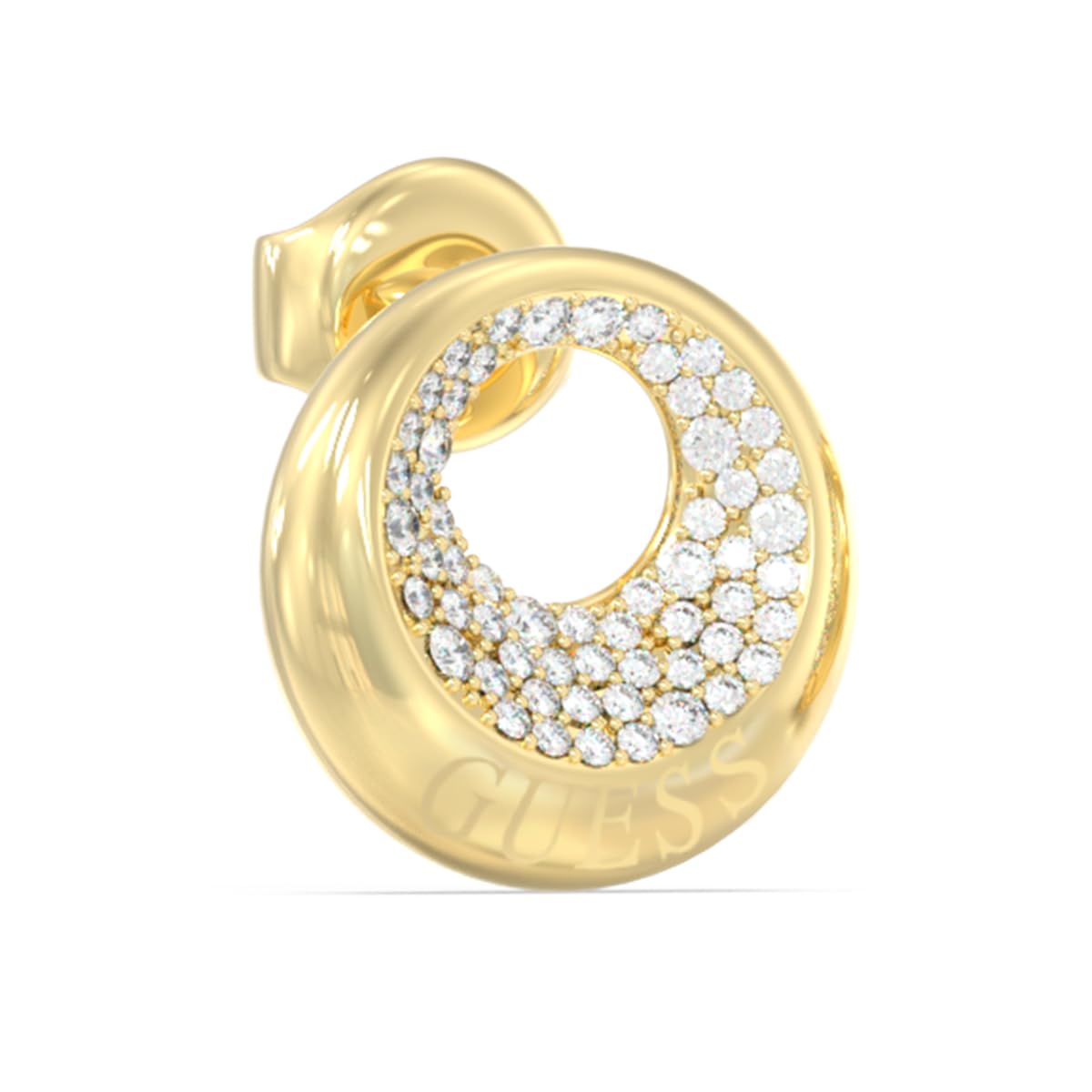 Guess Damen-Ohrringe Luna Gocce Gold
