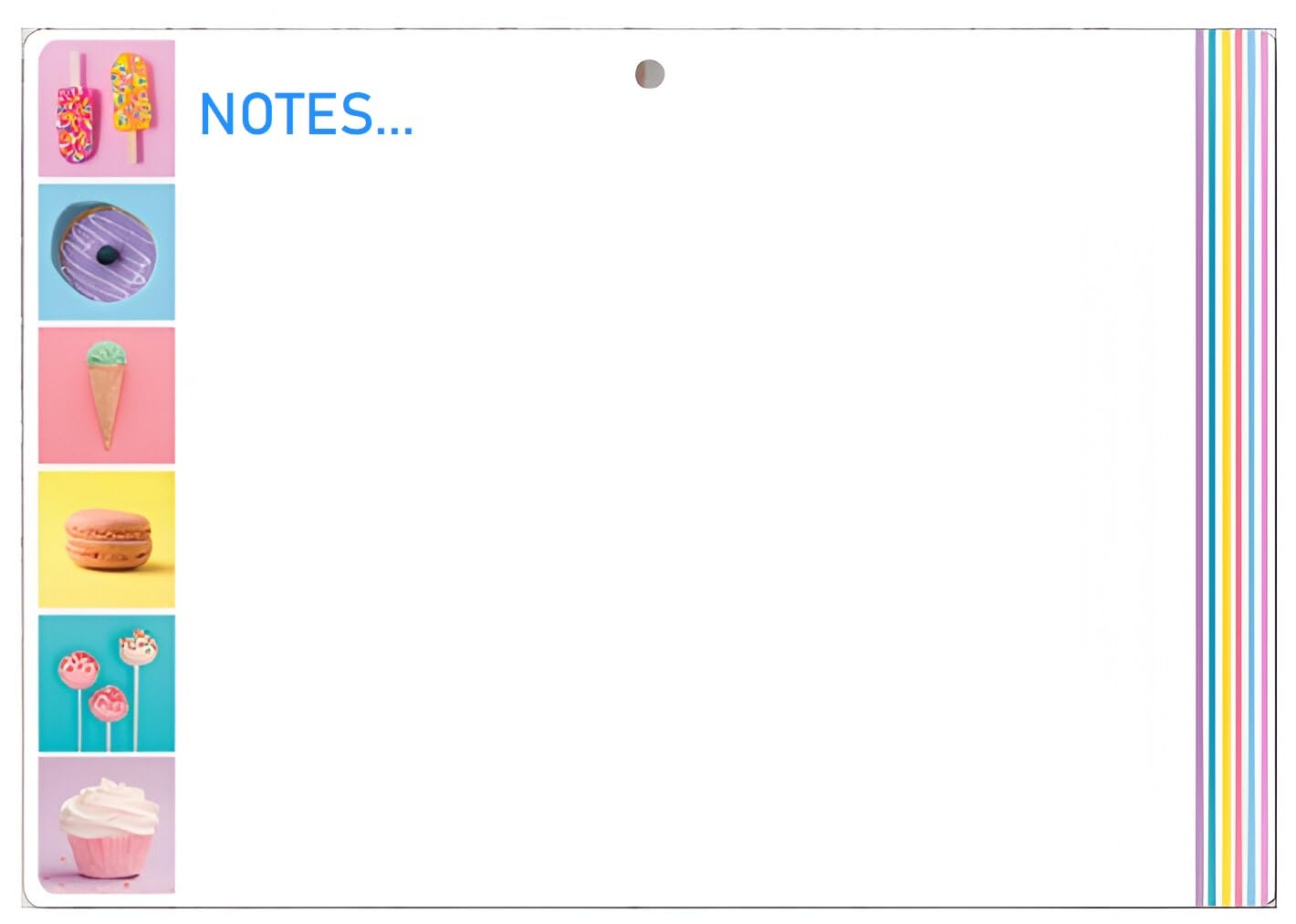 Calendario Familiare 2024 Da Parete Con Lista Della Spesa | Planner Mensile 5 Colonne You Me And The Sea - Foto 5