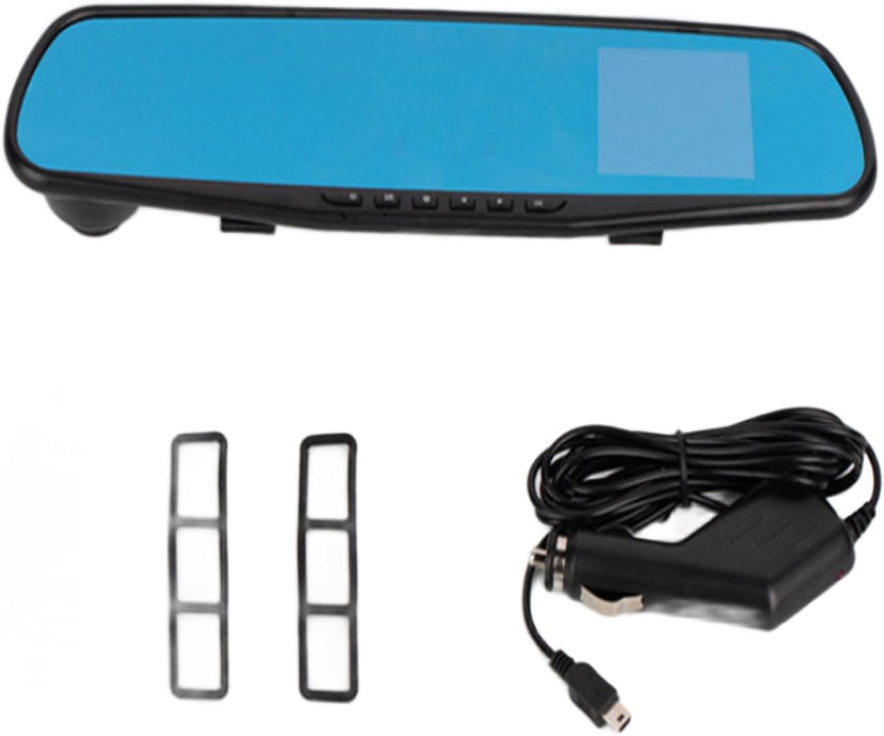 ドライブレコーダー ミラー型 広角 超鮮明夜間撮影 ドラレコ 前後カメラ 駐車アシスト LED信号 地デジ対策 GPS用 防水のリア 人気で強くお勧め ドラレコ 1080P