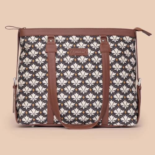 Image of Stylish Tote Bags for Office Use | Laptop Bag 15.6 inch | Purse for Women | Vegan Leather Handbag | Daily & Travel Use |