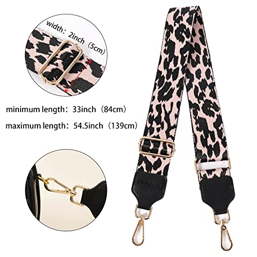 Image of Purse Strap Replacement Crossbody Wide Bag Straps Guitar strap for Handbag Adjustable(W:2inch /5cm)
