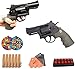 FCBF2021 Pistolet Jouet Classique Colt Anaconda & ZP5 Revolver Soft Bullet - Pistolets Jouets pour garçons à Cadre en Alliage amélioré de Taille 1 : 1, Champ de tir de 32 Pieds, (Haute qualité)