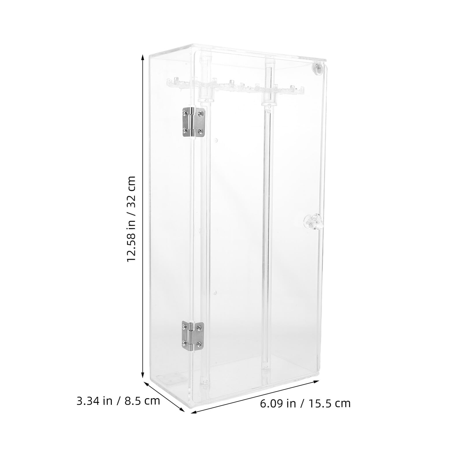Drehbarer Schmuckhalter aus Acryl, Transparente Halterung