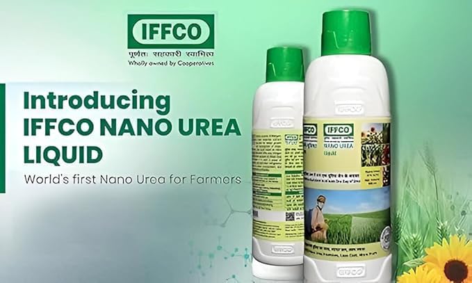 Image of Nano Urea Liquid for All Plants - Garden Growth & Nutrition Booster - 500 ML (1)