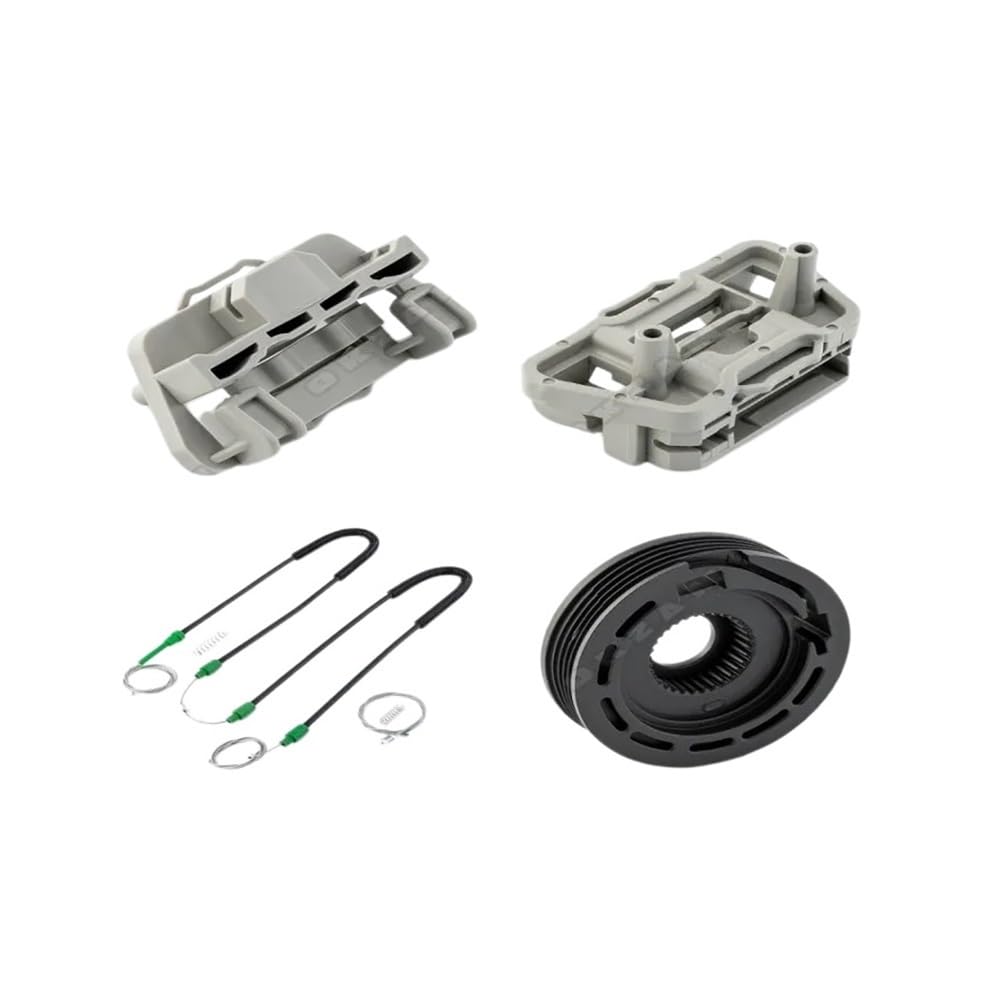 YHZRDMSK Car Side Window Regulator Iron Plastic 1/2/3 Door Coupe Window Regulator Repair Kit Front-Right for Focus for Mk 1998-2005