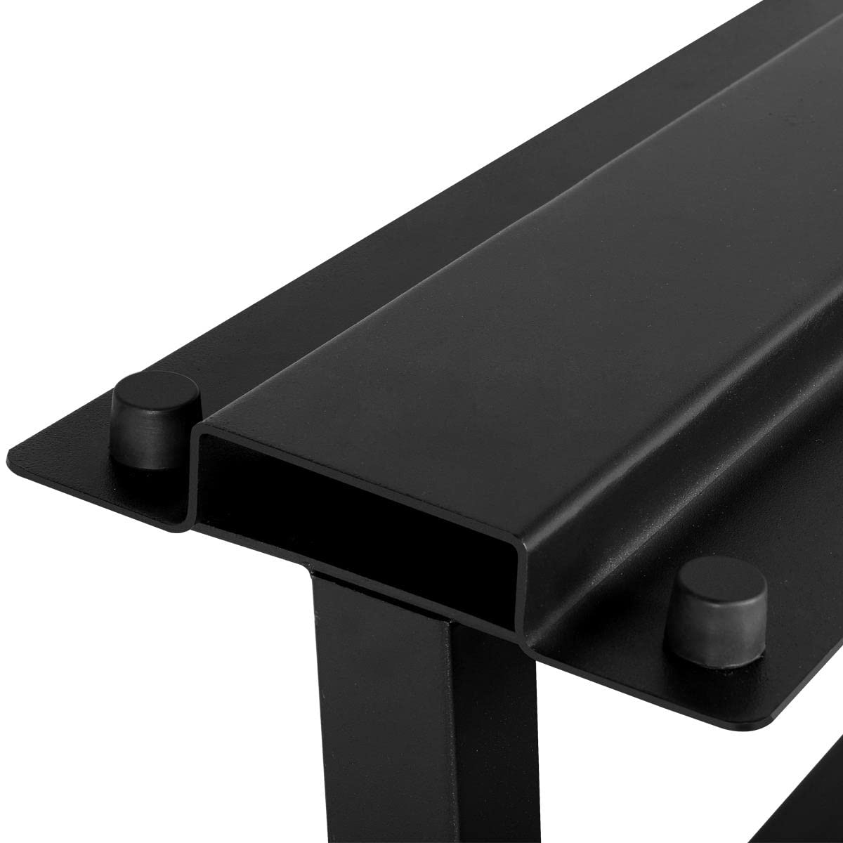 Yaheetech Rastrelliera Pesi Manubri Supporto Bilanciere Porta Dischi Pesi Manubri per Palestra Casa a 3 Ripiani Carico Massimo 300 kg