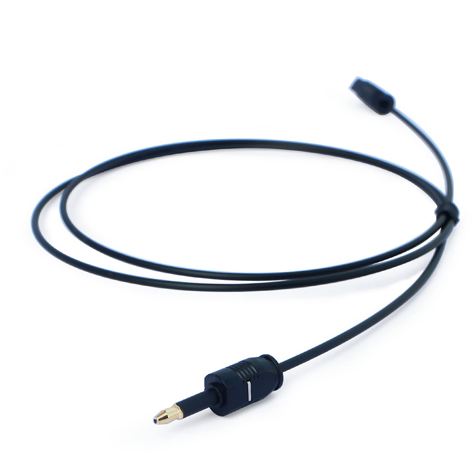 Cavo 3,5 mm Spina digitale ottica SPDIF linee in fibra ottica a bocca rotonda Connettore TOSLINK Cavo Spdif