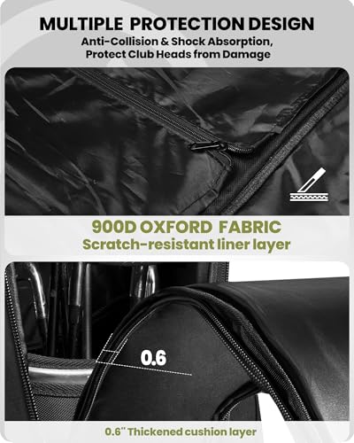 OutdoorMaster Padded Golf Travel Bag