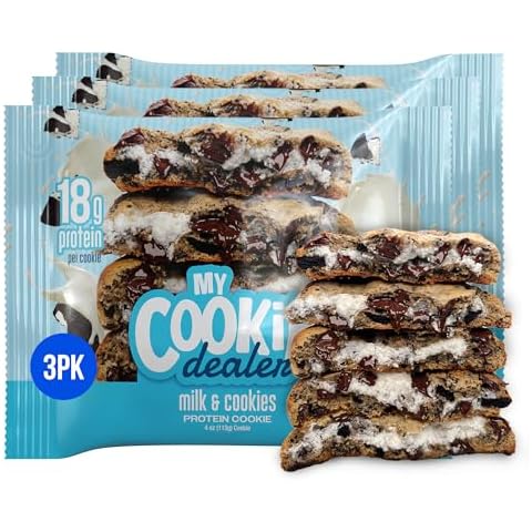 My Cookie Dealer Protein Cookies - Milk and Cookies Cover