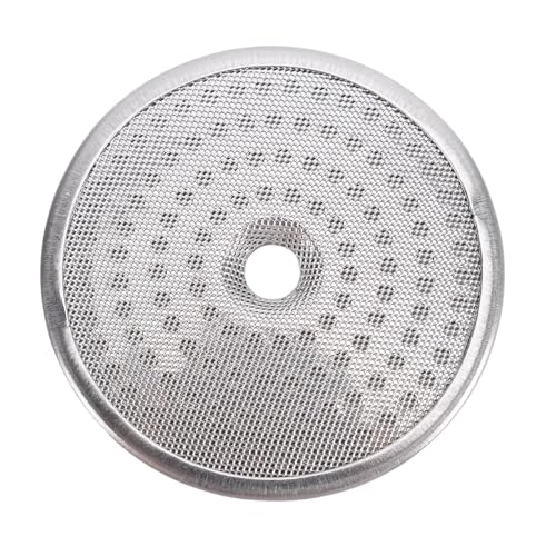Design Preciso e Dimensioni --- Con un diametro di 52mm (circa 2 pollici), questo schermo dispersore d'acqua si adatta perfettamente alle macchine da caffè Astoria. Realizzato in acciaio inossidabile 304 di alta qualità, garantisce una distribuzione uniforme dell'acqua per un'estrazione ottimale del caffè. Il peso leggero di 12g (0,4 once) lo rende maneggevole e facile da installare