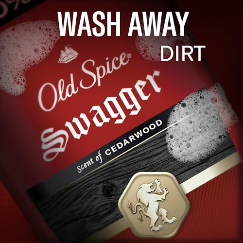 Old Spice Refreshing Body Wash for Men, 3X Defense, 24/7 Shower Fresh with Long Lasting Scent, Red Collection, Swagger with Cedarwood Scent, 24 oz (Pack of 2) - image 7