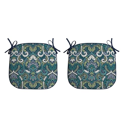 Arden Indoor/Outdoor Foam Seat Pad, 2 Pack, 17 x 16, Patio Cushio...