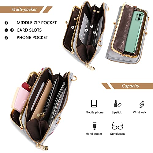 Image of Montana West Crossbody Cell Phone Purse for Women RFID Blocking Cellphone Wallet