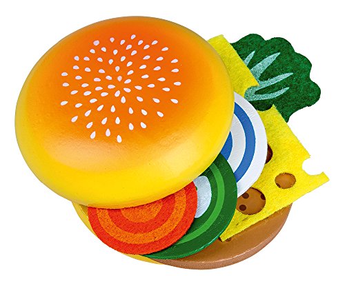 Preisvergleich Produktbild Happy People 45031 - Holz-Hamburger, Küchenspielzeug