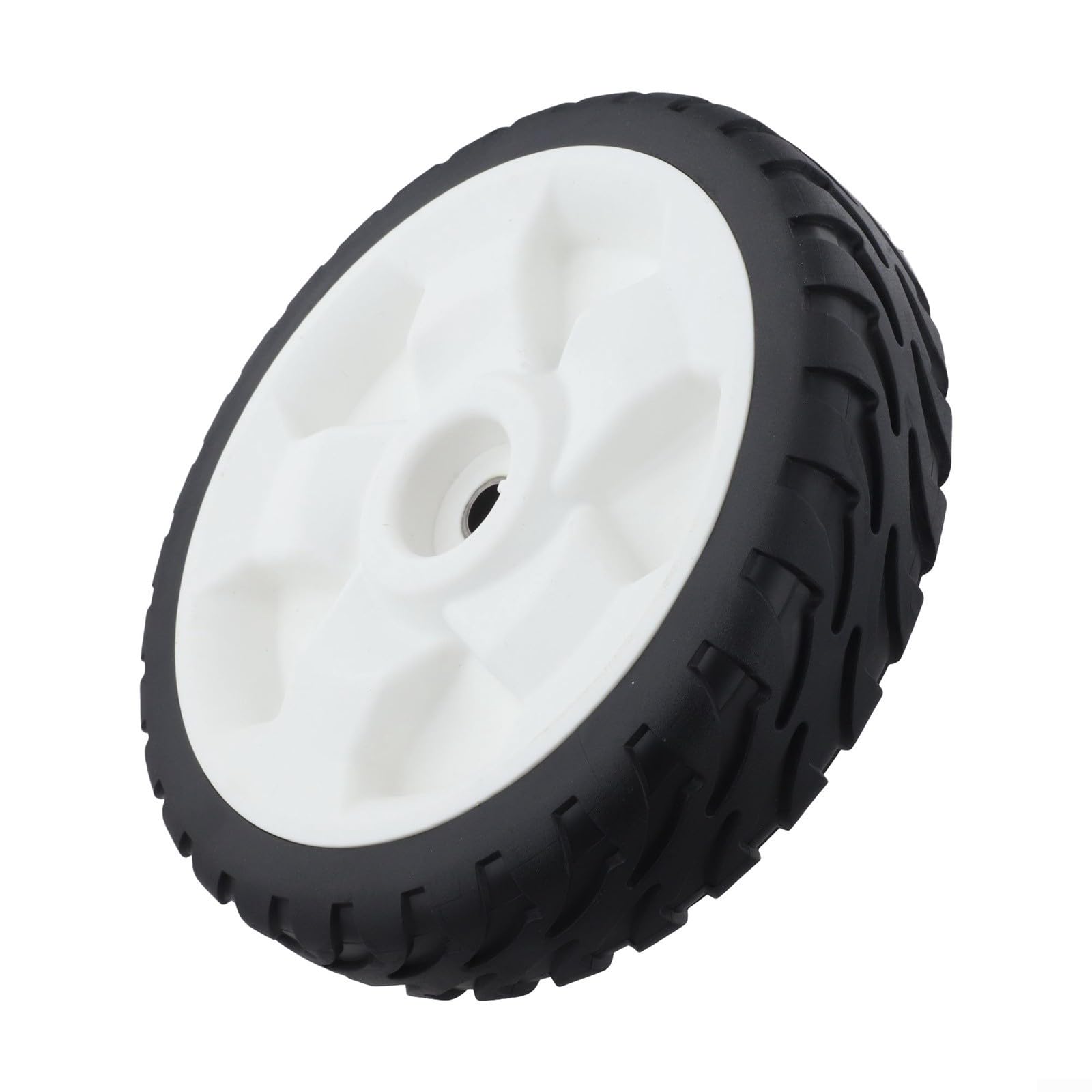 Ruota di ricambio per tosaerba da 20,3 cm con cuscinetto e puleggia per modelli Toro Push, OEM Fit 115-4695 138-3216 115-4668, ingranaggio in plastica (1 pezzo)