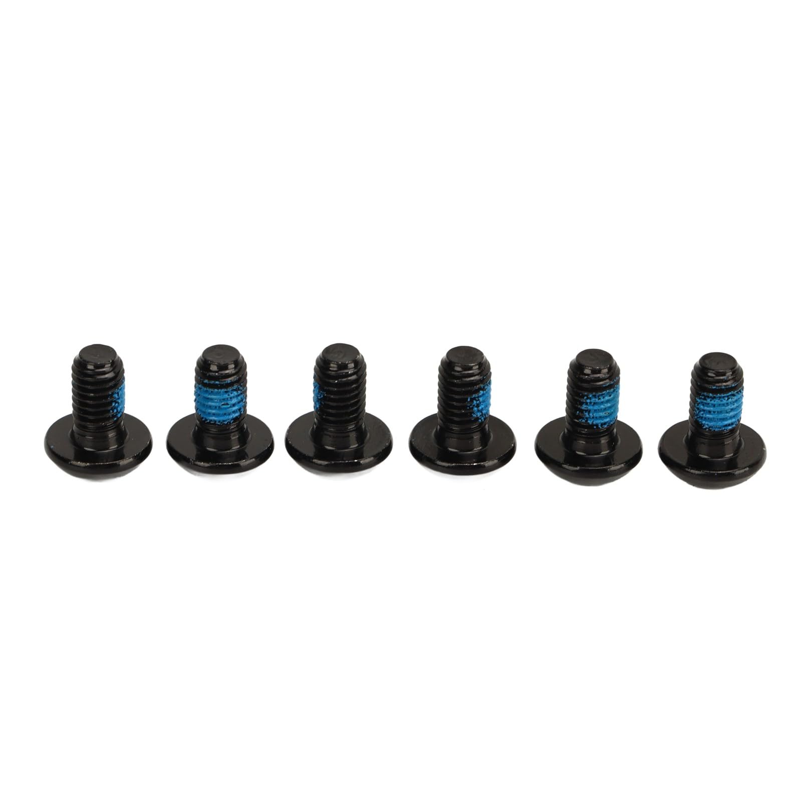 Rotore del Freno a Disco, Disco Freno Flottante Meccanico in Acciaio Inossidabile Alluminio, Precisione CNC 1,8 Mm, Rotore del a con 6 Bulloni, per Mountain Bike Bici da Strada BMX (203mm)