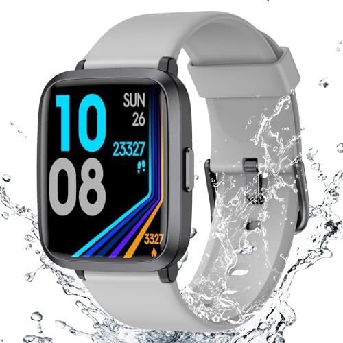 Fitness Tracker Watch with Heart Rate Monitor, Lar… Fitness Tracker Watch with Heart Rate Monitor, Lar…