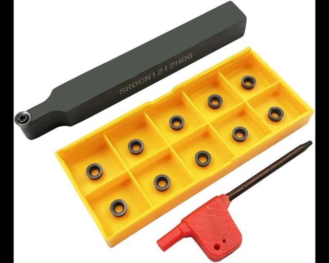 Amazon.com: ASZLBYM 11PCS RCMT060204 MO R3 Round Carbide Inserts