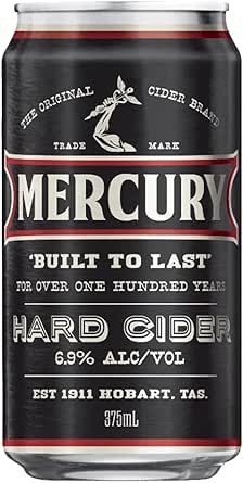 Mercury Hard Cider Original (10X375ML) : Amazon.com.au: Pantry Food ...