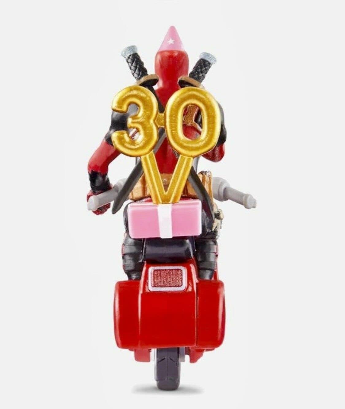 Mattel Hot Wheels Marvel Deadpool Birthday Scooter SDCC Exclusive 2021 NEW