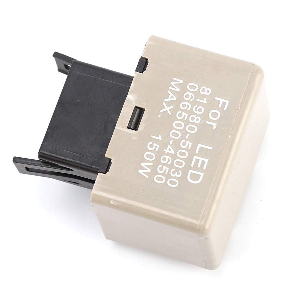 EBTOOLS 8-Pin 150W 12V DC elektryczny przekaźnik kierunkowskazów LED odpowiedni do lampki kontrolnej LED, 81980-50030