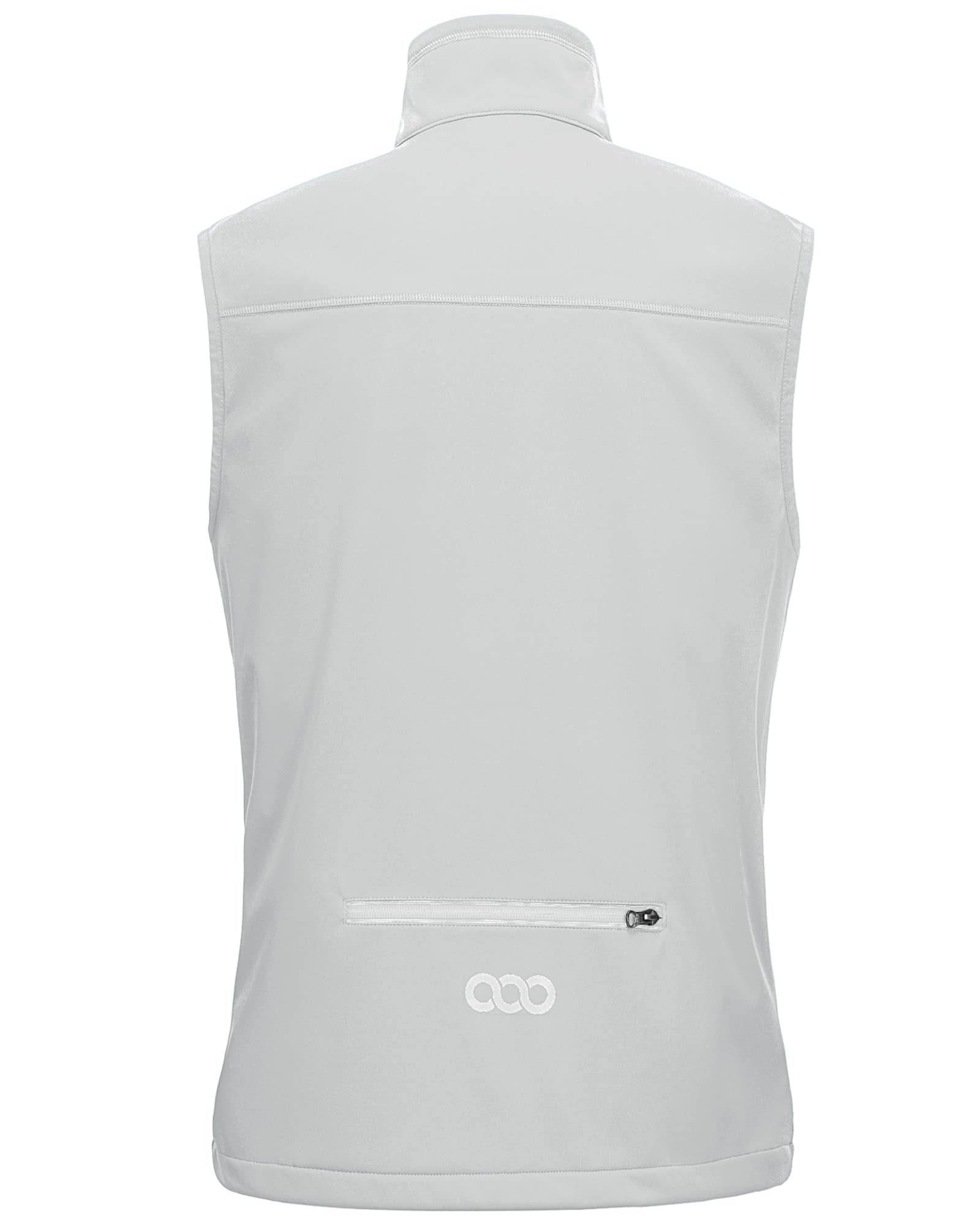 33,000ft Gilet leggero softshell da uomo, impermeabile, antivento, traspirante, senza maniche, per ciclismo, corsa, escursionismo, golf, lavoro