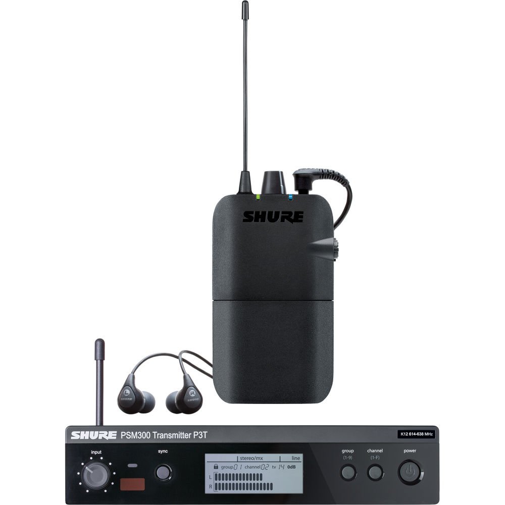 Amazon.com: Shure PSM300 P3TR112GR Wireless In-Ear Personal