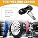 Partuto 4Pcs Tire Pressure Sensor No.05154876AA Tire Pressure Monitoring Sensor for Fiat 500 2011-2019