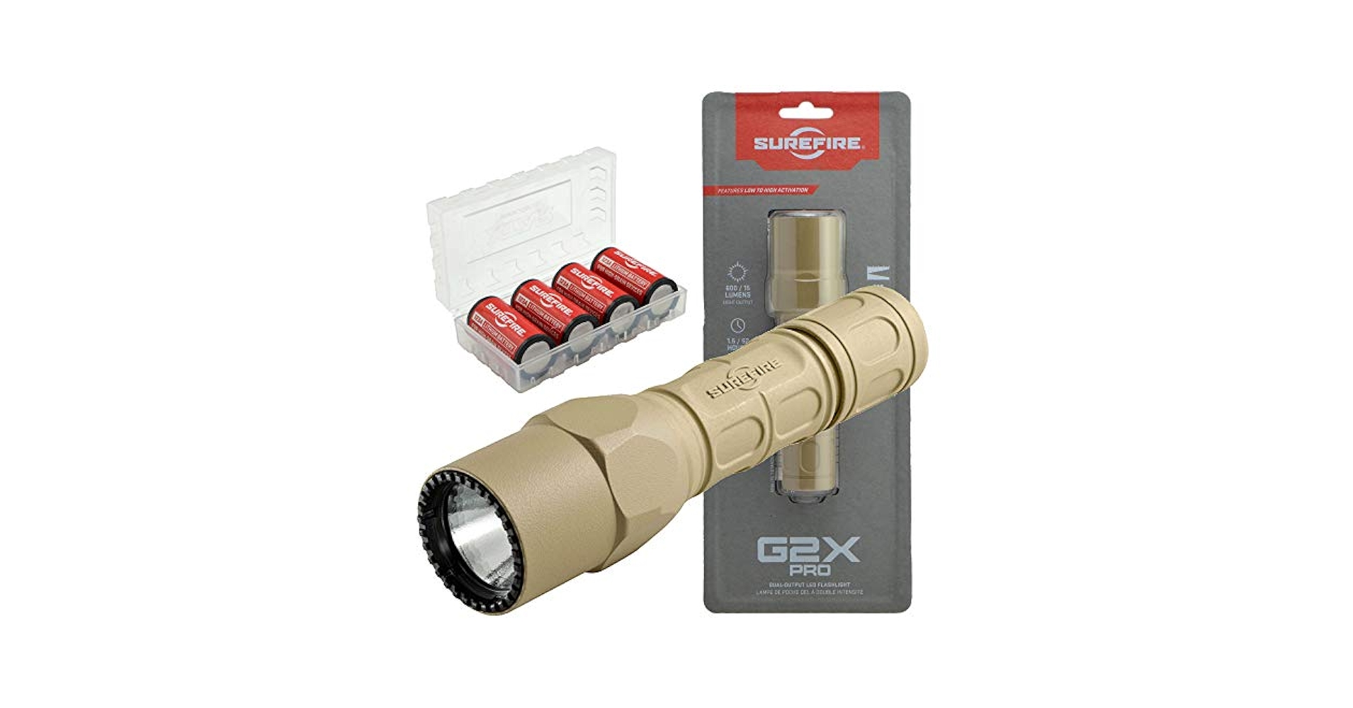 シュアファイア G2X PRO タン Amazon.com: SureFire G2X Pro 600 Lumen Tactical EDC