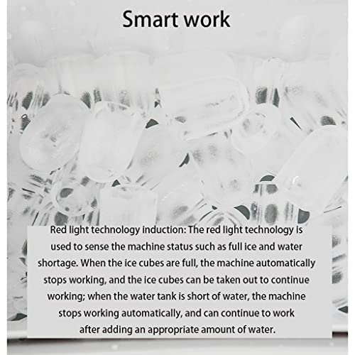 Máquina compacta para hacer cubitos de hielo portátil miniatura 5
