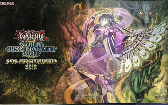 最終値下げ 遊戯王天威の龍仙女WORLD champion2019プレイマット