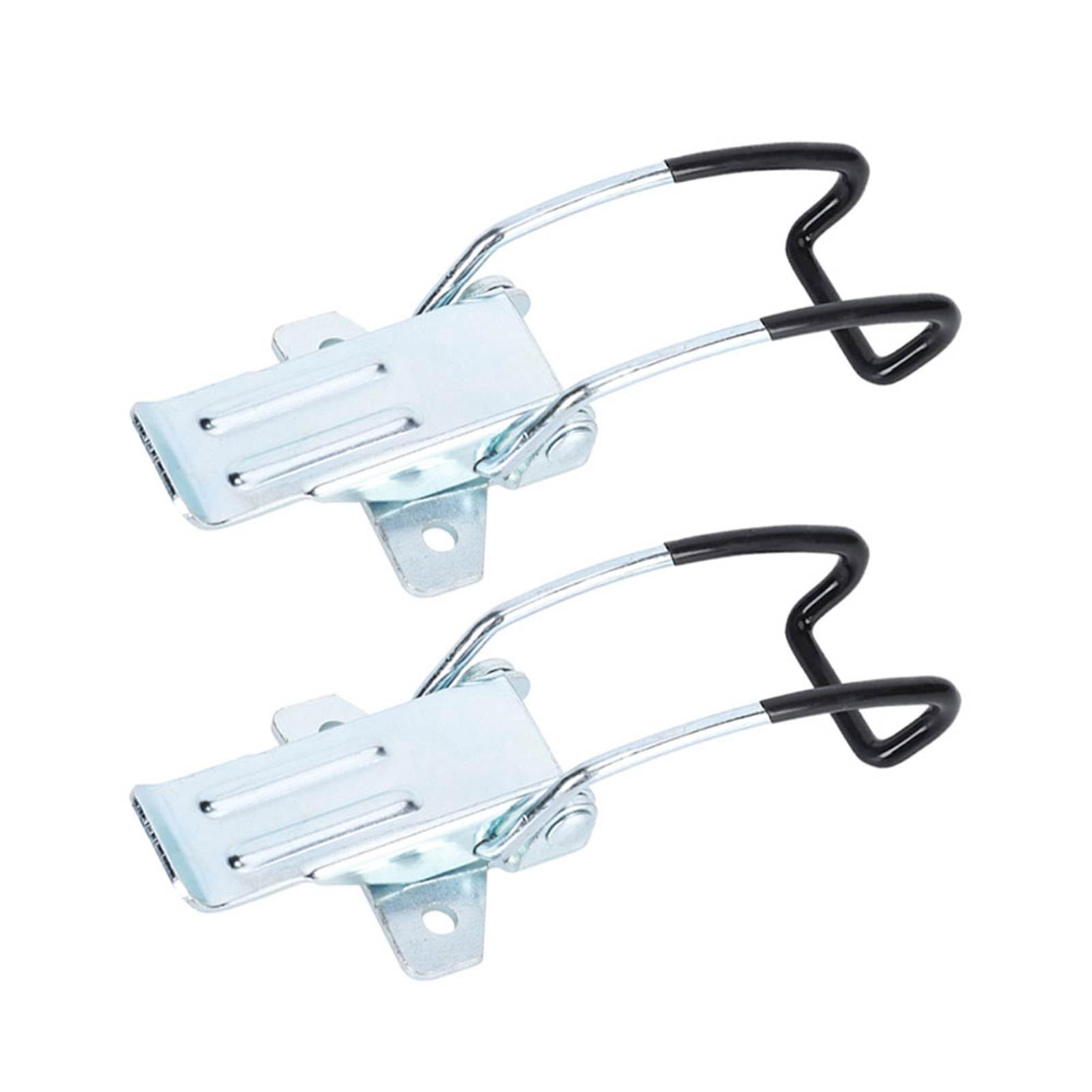 2Pcs Stainl Steel Fasten Buckle Lock Casting Hinge Curved Industrial Vacuum Cleaner Construction Fasten Buckle Lock Offers Quick and Easy to Stainl Steel LatchCurved Door