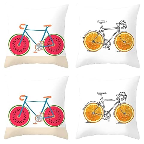 Daesar 4 Pack Decorative Cushion Covers Cover