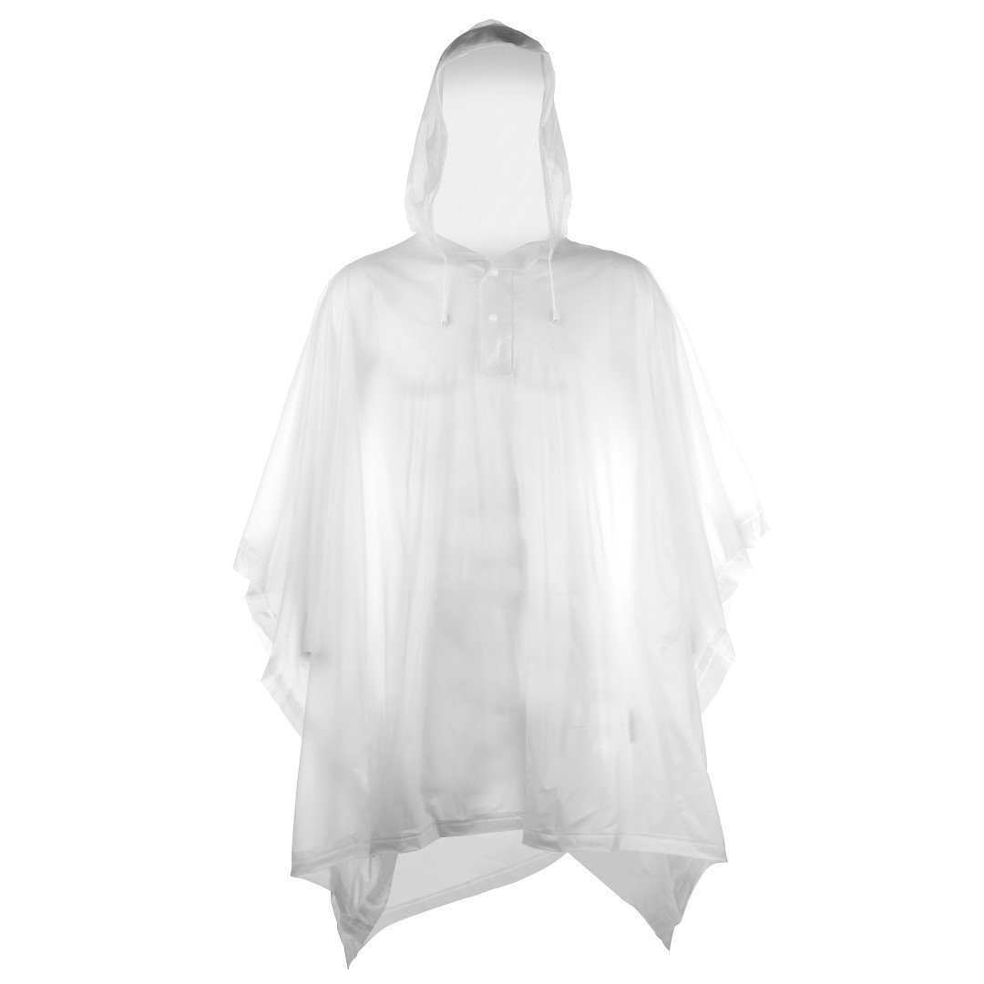 Splashmac Rain Poncho Clear