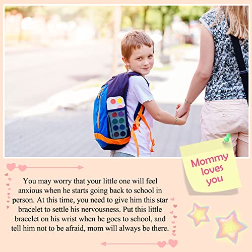 UPROMI First Day of Pre K/Kindergarten/1st Grade/2nd Grade/3rd Grade/4th Grade/5th Grade/6th Grade Gift, Back to School Bracelet Mommy and Me2