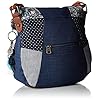 Sakroots-Foldover-Crossbody Sakroots womens Foldover Crossbody Bag Cotton Canvas, Multifunctional Purse With Adjustable Strap Zipper Pockets Sustainable Durable Design, Navy Spirit Desert, One Size US