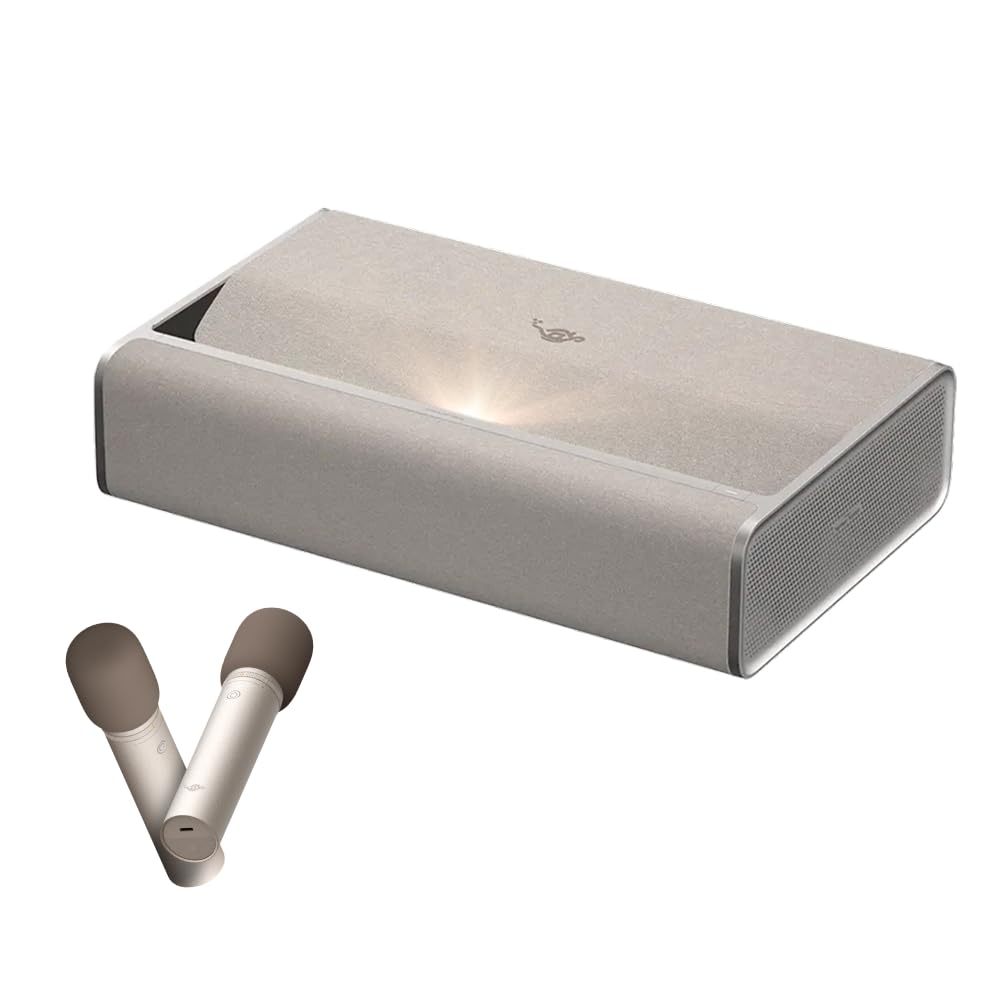 【極美品】Aladdin Mic 2 マイク 2本セット箱付き Amazon.co.jp: Aladdin Marca Mic2カラオケマイクセット 超短焦点
