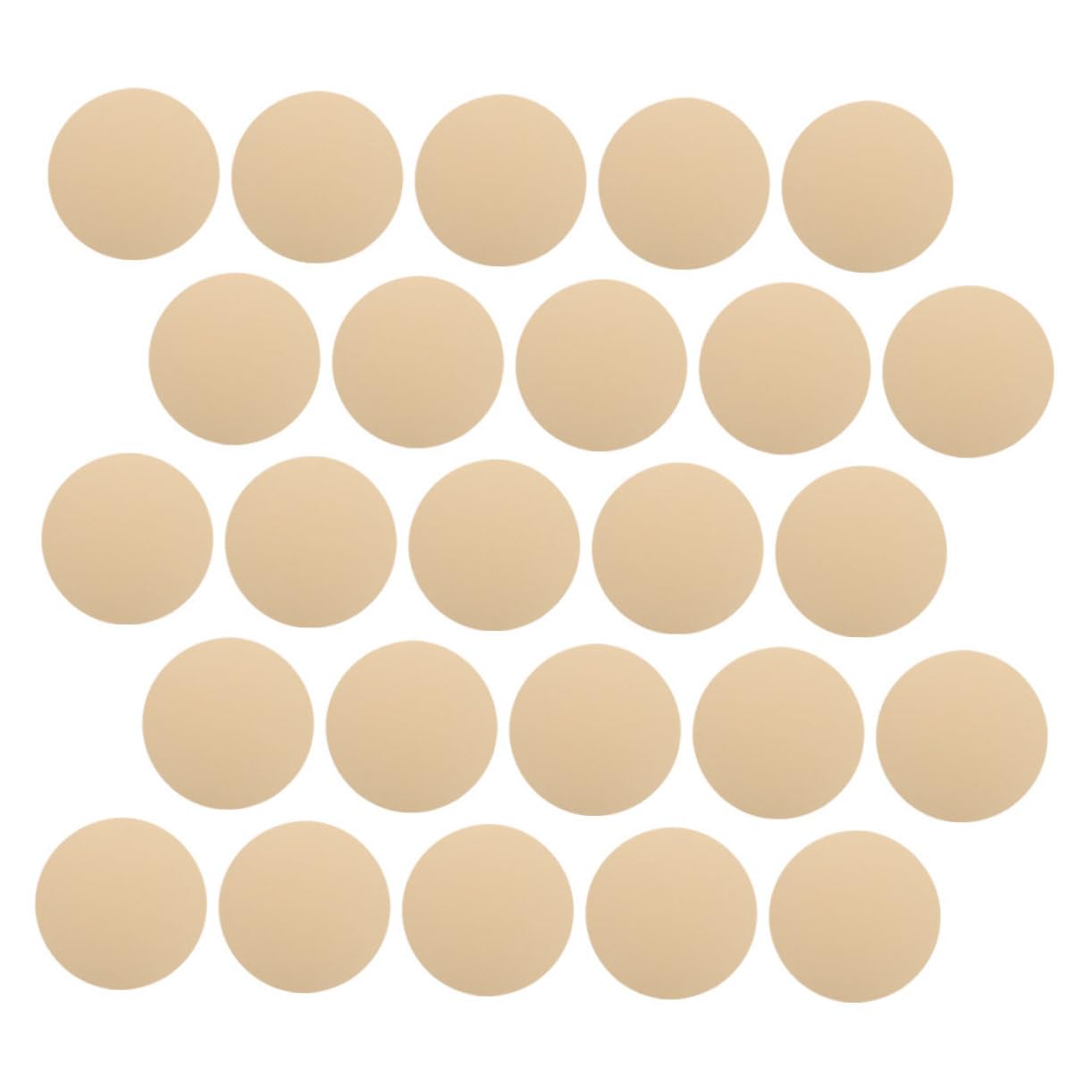 Tofficu 25pcs Round Cardstock Paper for Card Making DIY Art Craft Paper Smooth Texture Handmade Art Card Drawing