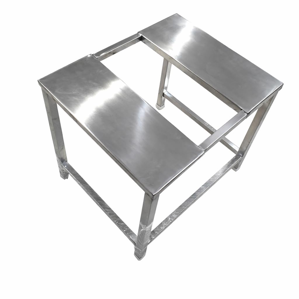 Flexy Squat - Western to Indian Toilet Converter - Stailnelss Steel - Fully Assembled, Corrosion Resistance Stool, Sturdy, Weight Holding Capacity- 200Kg-picture-32