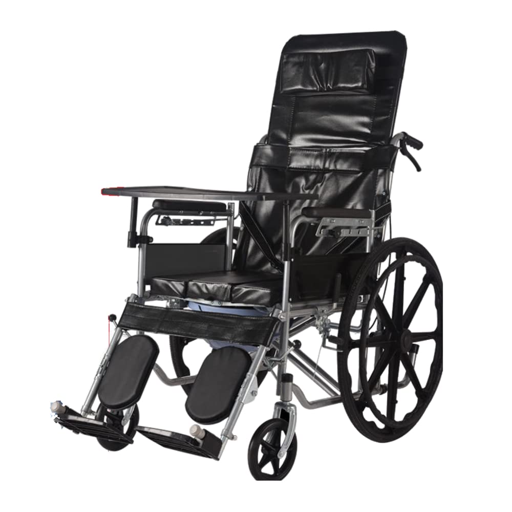 Amazon.co.jp: 車椅子 折りたたみ 軽量 コンパクト リクライニング 