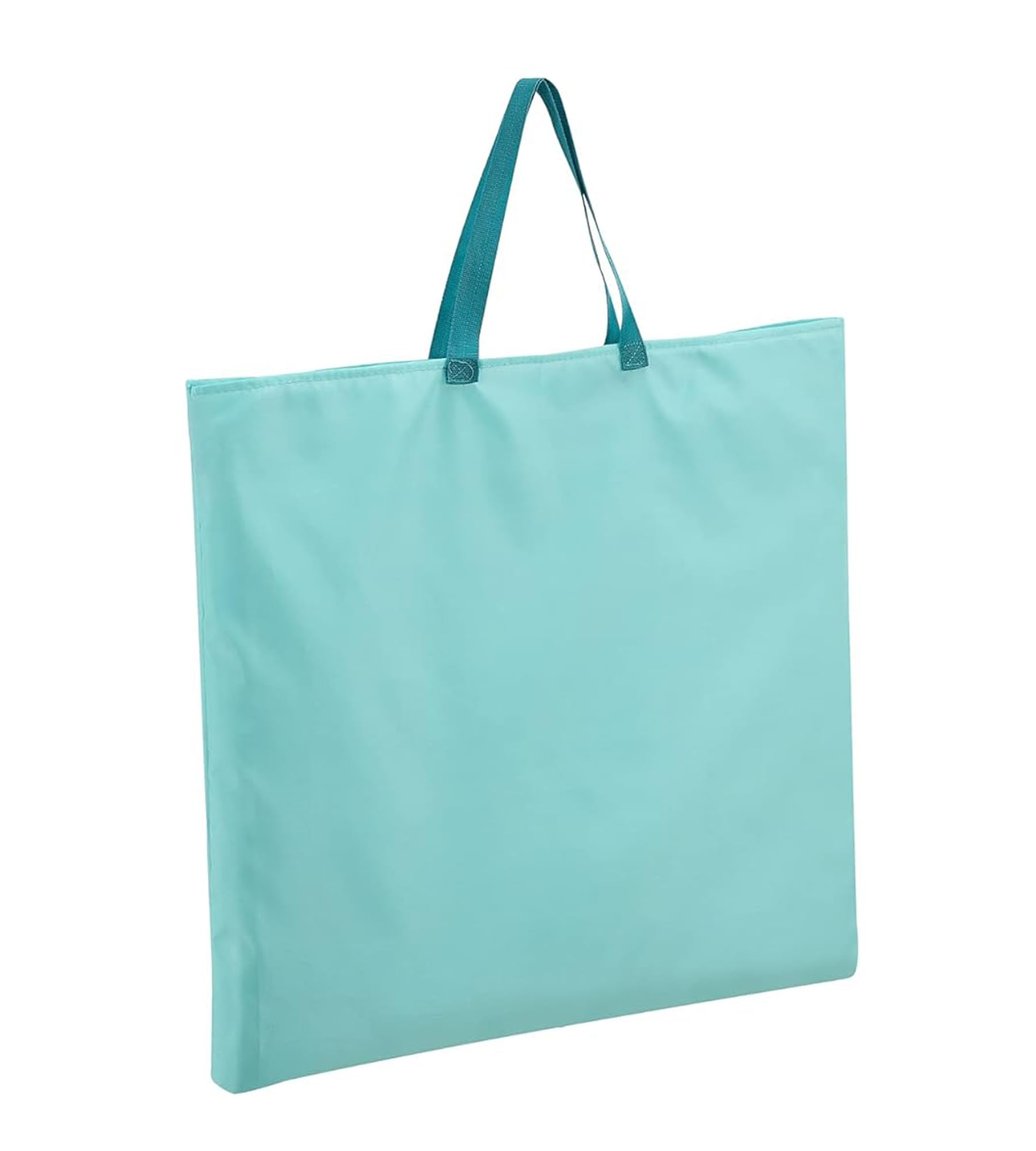 2 Stuoia Materassino Prendisole Pieghevole con Schienale Regolabile in 5 Posizioni, Cuscino Poggiatesta e Tasca Portaoggetti – Lettino Mare e Spiaggia con Borsa di Trasporto (2, Verde Acqua)
