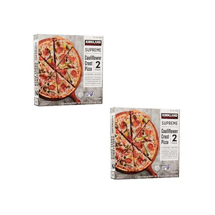 Buy Gourmet Kitchn Kirkland Signature Supreme Cauliflower Gluten and rBST Free Frozen Pizza