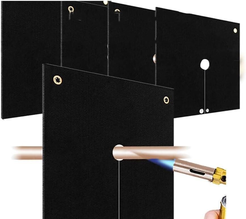 Couverture de soudage en carbone de haute résistance thermique pour tuyaux