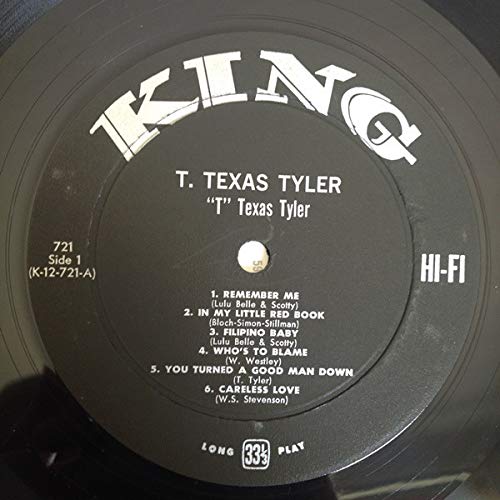 Miniatura 2 de T. TEXAS TYLER LP VINYL