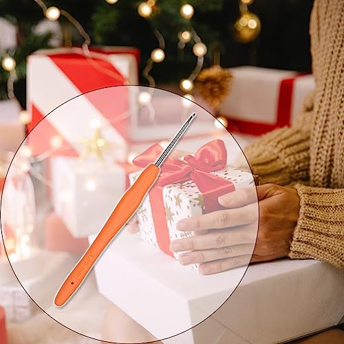Image of Small Size Crochet Hook Lace Crochet Needle QLRFFLJOY 1.75mm Crochet Hook Embroidery Thread Knitting Weaving Tool DIY Lace Yarn Crochet Needles (1.75 mm)
