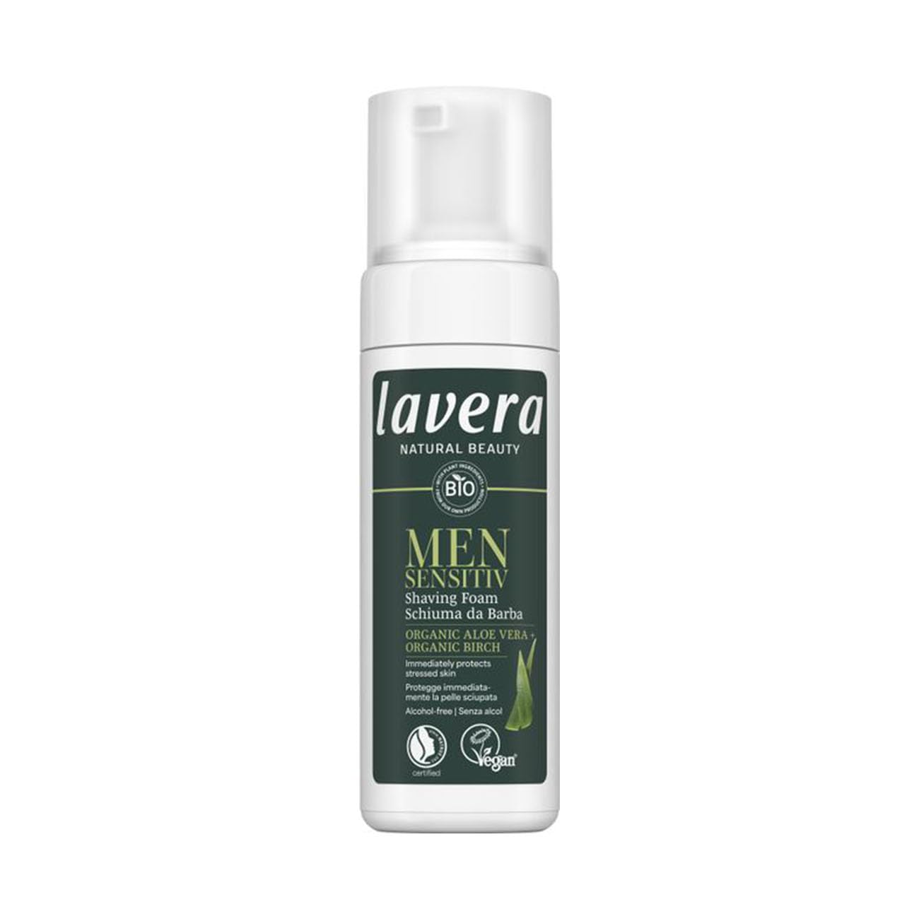 Lavera Natural Men Sensitiv Gentle Shaving Foam New 5.07 fl oz