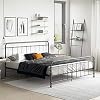 DHP Beaumont Meta Bed, Black, King DHP Beaumont Meta Bed, Black, King