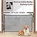 Cideny Retractable Baby Gate for Stairs, 55